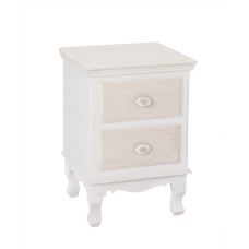 Juliette 2 Drawer Bedside Cabinet [Assembled] 