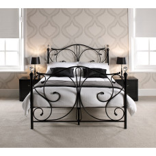 Florence Crystal Bed (Black)